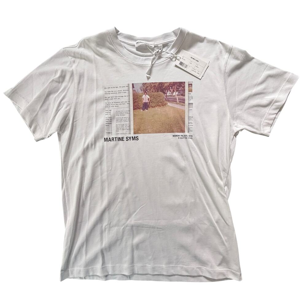 HELMUT LANG NWT MARTINE SYMS T SHIRT SIZE LARGE